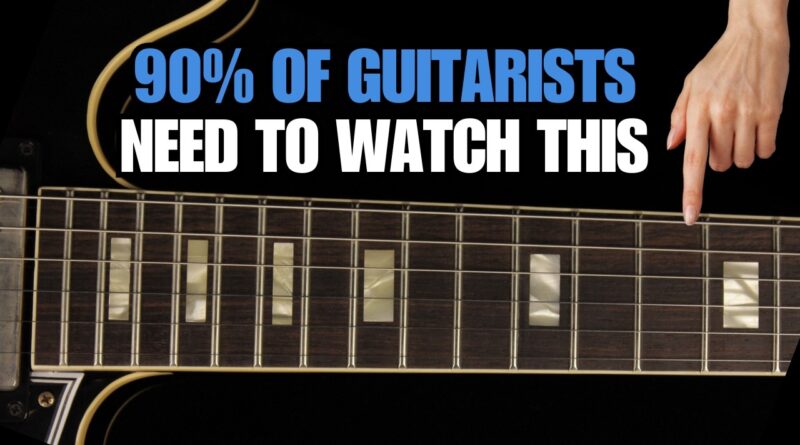 How a Good Guitarist Sees The Fretboard | Save 20 Years in 12 Min