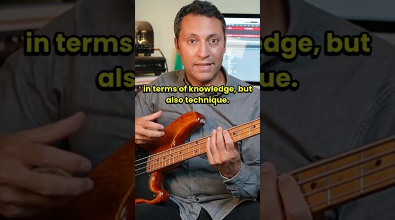 How to play fast on bass...