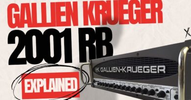 How to use the Gallien Krueger 2001RB ( Amp review )