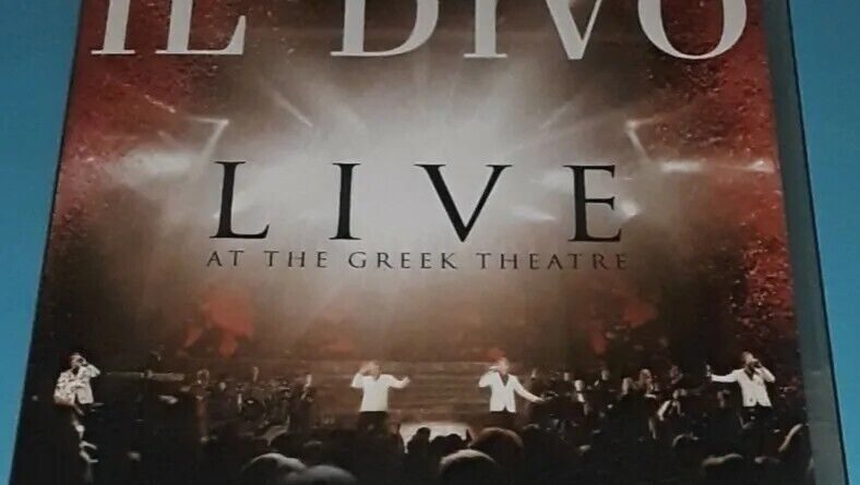 IL DIVO Live DVD Movie  - 2006 Greek Theatre Classical Concert Live Vocal Music