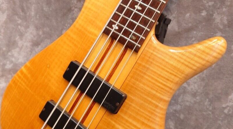 Ibanez SR905FM 5-String Bass Guitar Flame Maple Body Bartolini PU Used