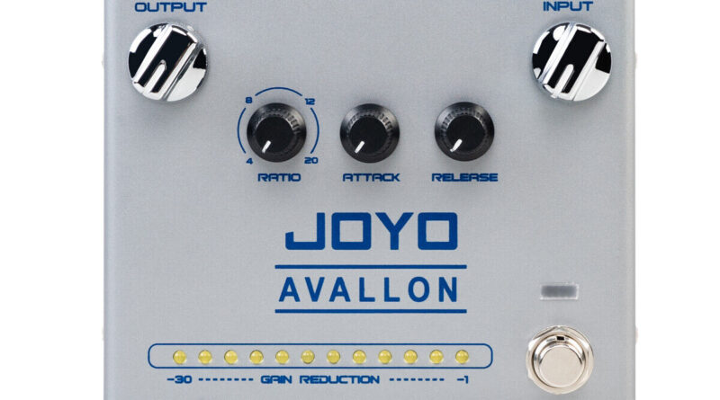 JOYO Compressor Guitar Pedal Precise Compression Adjusting Electric Guitar Bass