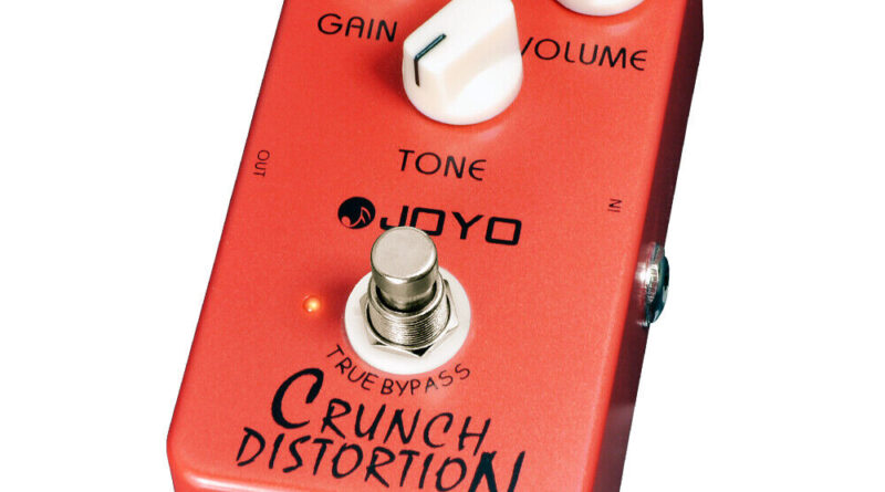 JOYO Crunch Distortion Guitar Pedal Classic British Rock Distortion Effect Pedal