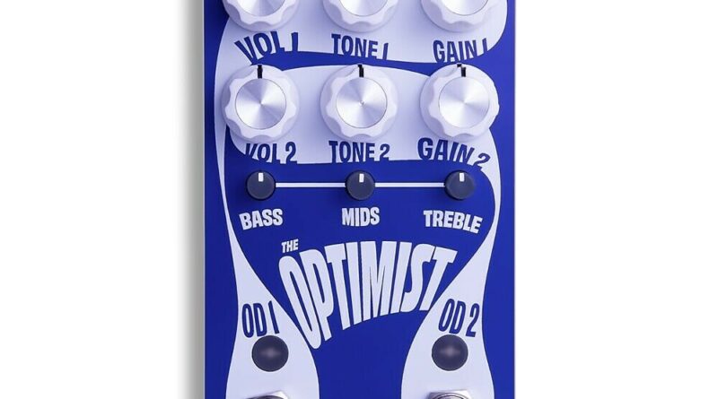 Jackson Audio Optimist Warped Dual Overdrive - Cory Wong Signature Guitar Pedal