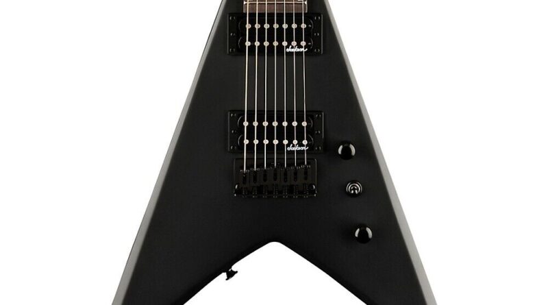 Jackson JS Series King V JS22-7 KV HT Electric Guitar Black