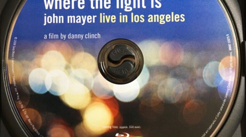 John Mayer Live in Los Angeles: Where The Light Is (Blu-ray) 2008 - Disc Only