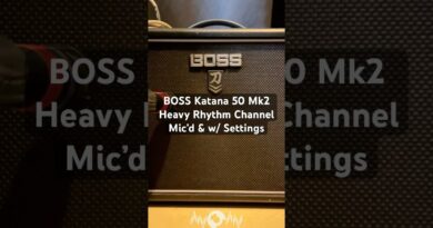 Katana 50 Mk2 Heavy Rhythm Channel (w/ settings) #BossKatana #Guitar #Metal