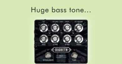 LANEY DIGBETH DB-PRE Bass Guitar Pre Amplifier Pedal