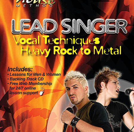 Lead Singer Vocal Techniques Level 1 Heavy to Metal Rock House Video DVD CD