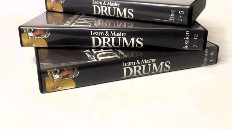 Learn & Master Drums With Dann Sherrill Total 17 DVDs