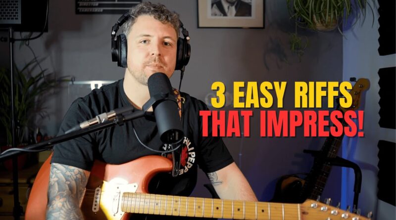 Master These 3 Beginner Riffs and Sound Like a Pro Guitarist