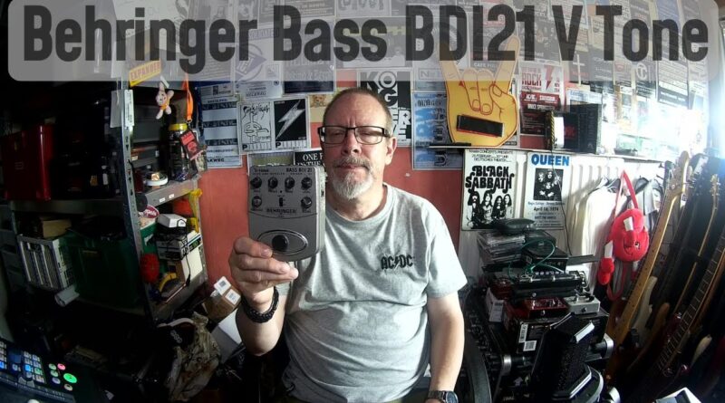 Me and my Bass - Behringer Bass BDI21 V Tone