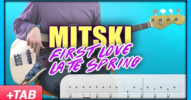 Mitski - First Love / Late Spring | Bass Cover with Play Along Tabs