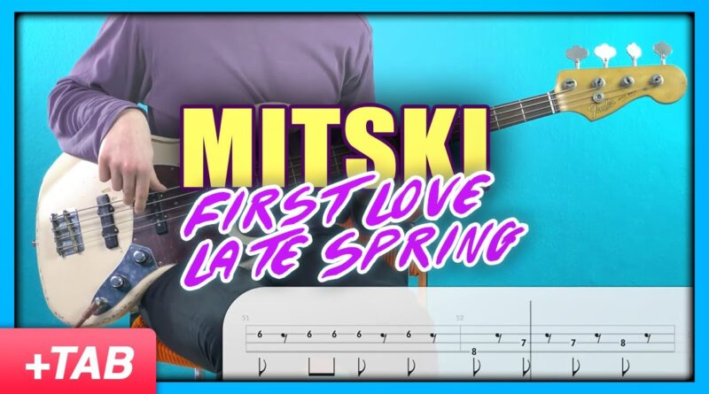 Mitski - First Love / Late Spring | Bass Cover with Play Along Tabs