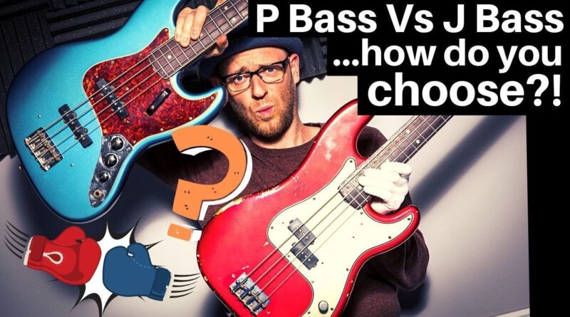 P Bass Vs J Bass (the ultimate battle)