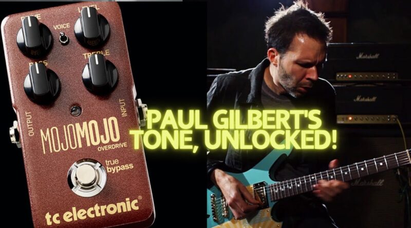 Paul Gilbert's Favorite Overdrive: TC Electronic MojoMojo Pedal Demo