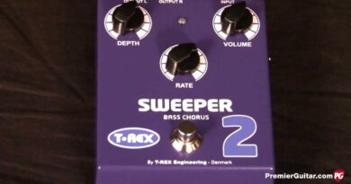 Review Demo - T-Rex Sweeper 2 Bass Chorus