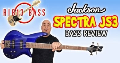 Rib13 Bass - Jackson Spectra JS3 Bass Review #bass #jackson #spectra #js3 #guitar #video #viral