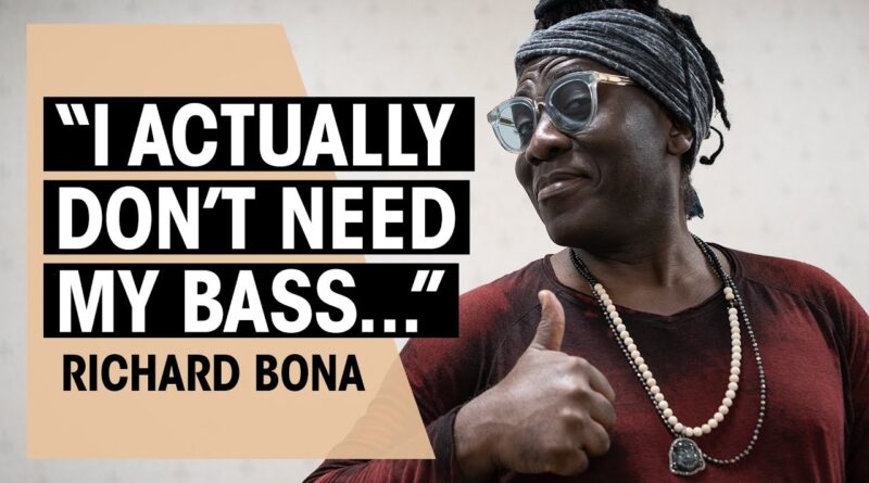 Richard Bona | How To Play Bass Solos | Interview | Thomann