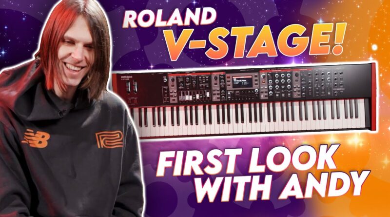 Road Ready Roland - V-Stage 88 and 76 with Andy Pimblott | Gear4music Synths & Tech