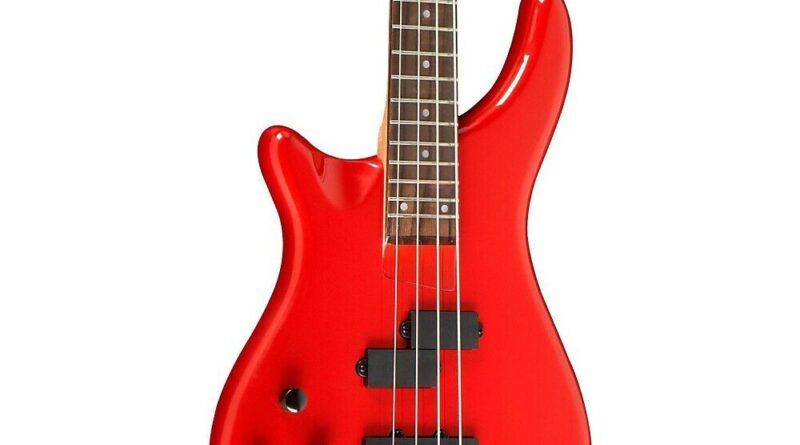 Rogue LX200BL Left-Handed Series III Electric Bass Guitar Candy Apple Red