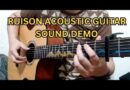 Ruison Acoustic Guitar Review | Spruce Top Premium Acoustic Guitar