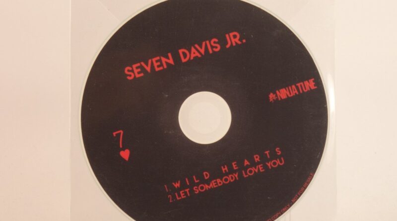 SEVEN DAVIS JR WILD HEARTS (C56) 2 Track Promo CD Single Plastic Sleeve