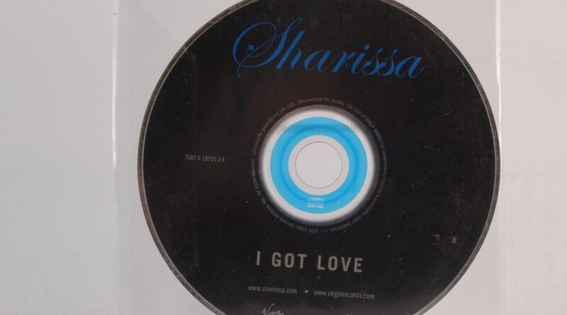 SHARISSA I GOT LOVE (E63) 1 Track Promo CD Single Plastic Sleeve VIRGIN