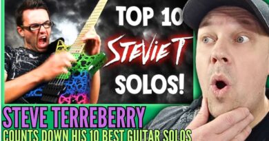 STEVE TERREBERRY Counts Down his 10 BEST Guitar Solos [ Reaction ] | UK ????????