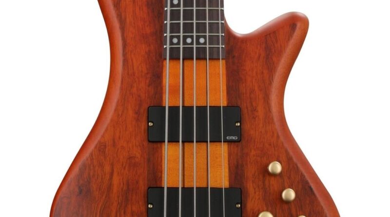 Schecter Stiletto Studio 5 Bass Guitar - Honey Satin STILETTO STUDIO-5