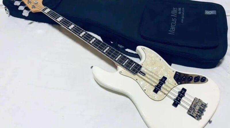 Sire V7 4-String Bass Guitar White 1st Gen Signed Maintenance Completed