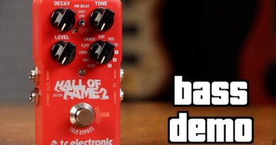 TC Electronic Hall of Fame 2 Bass Demo