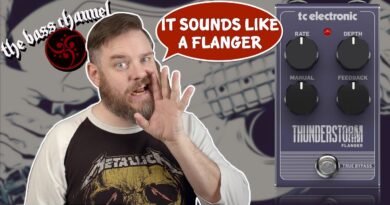 TC Electronic Thunderstorm Flanger Bass Demo