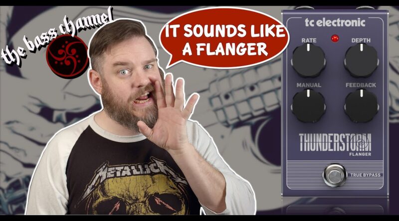 TC Electronic Thunderstorm Flanger Bass Demo