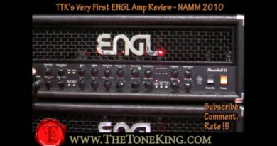 TTK Reviews an Engl Fireball and Powerball - Winter NAMM 2010 10