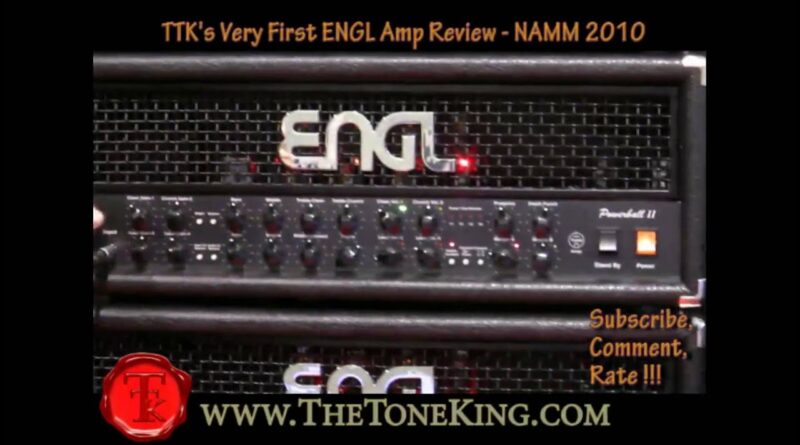 TTK Reviews an Engl Fireball and Powerball - Winter NAMM 2010 10