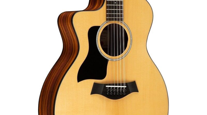 Taylor 254ce Plus Grand Auditorium 12-String Lft-Handed Acoustic-Electric Guitar