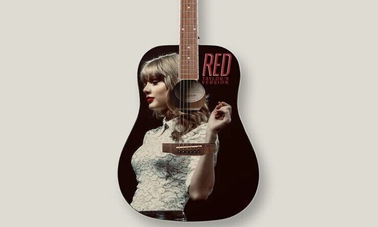 Taylor Swift Red acoustic guitar Presale