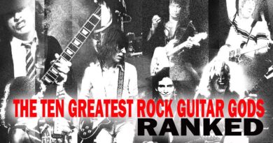 The 10 Greatest ROCK GUITAR GODS | Ranked