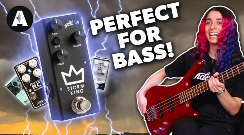 The Aguilar Storm King Pedal is Thunderous! | Tales From the Bass Pedal Cabinet! - Episode 1!