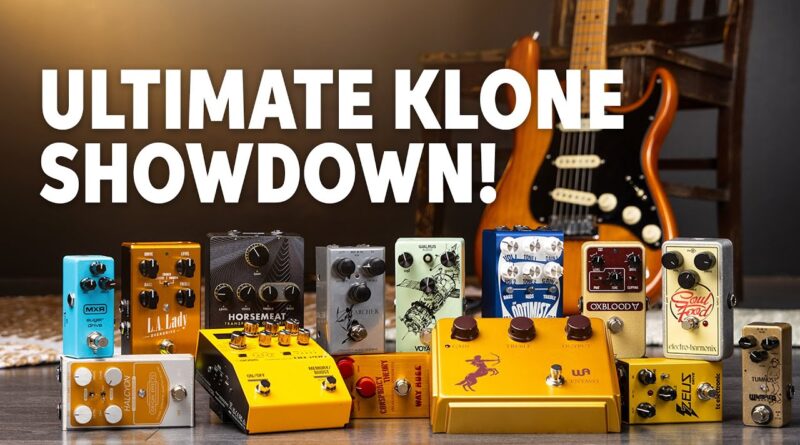 The Ultimate Klone Pedal Shootout: 14 Pedals Compared