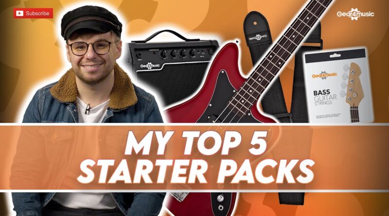 Top 5 G4M Bass Guitar Packs! | Gear4music Guitars