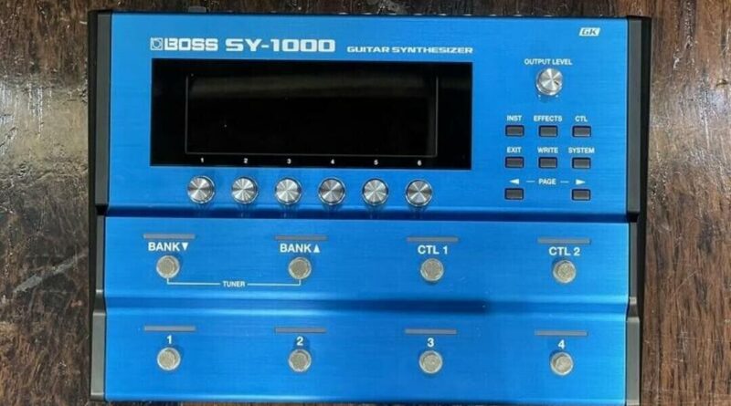 USED BOSS SY-1000 Guitar Synthesizer Effect Pedal