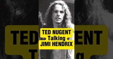 Uncle Ted Warns Jimi Hendrix in 1969 #tednugent #jimihendrix #classicrock #guitar