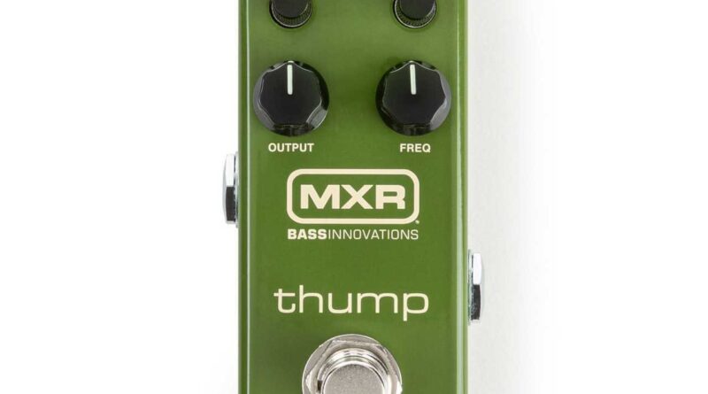 Used MXR M281 Thump Bass Preamp Bass Guitar Effects Pedal