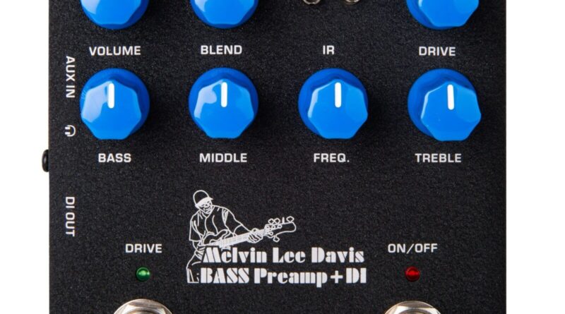 Used NUX NBP-5 Melvin Lee Davis Bass Preamp & DI Guitar Effects Pedal