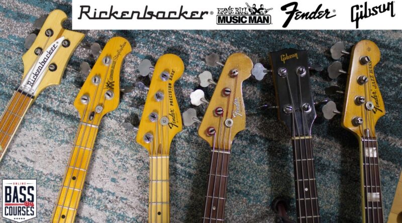 Vintage Bass: Fender vs MusicMan vs Rickenbacker vs Gibson. Which One's Best??