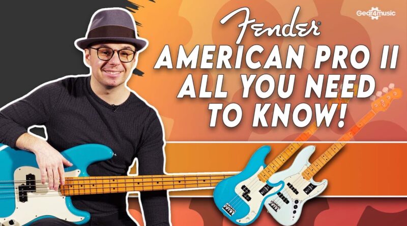 Why Did Fender Decide to Redesign a Classic Bass Guitar? - American Pro ll review.