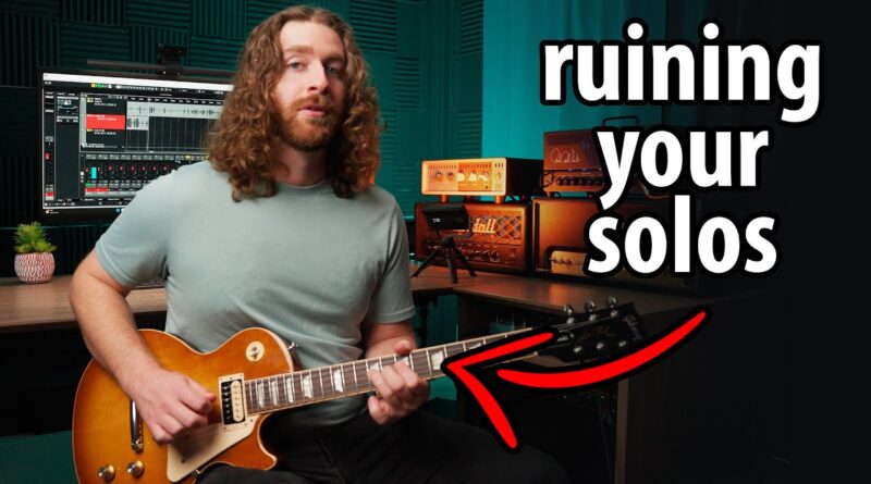 Why your guitar solos start out so bad.