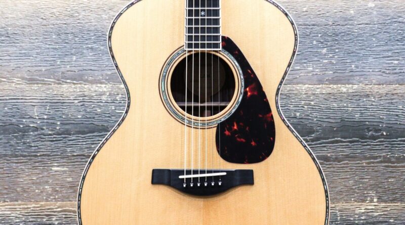 Yamaha LJ36 ARE II Medium Jumbo Type Body Acoustic Guitar w/Case #IJM104A